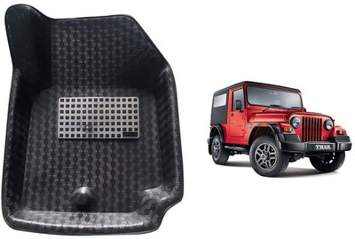 ROSHNEER ENTERPRISES PVC Tray Mat For  Mahindra Universal For Car(Black)