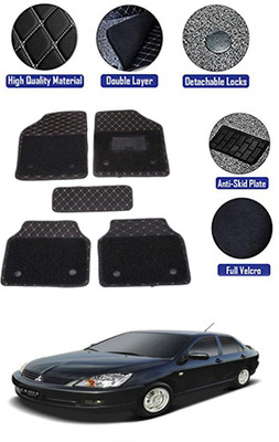 MATIES PVC 7D Mat For  Chevrolet Universal For Car(Black)