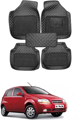 arneja trading company Leatherite 7D Mat For  Chevrolet Aveo U-VA(Black)