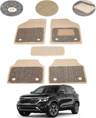 MSNP Leatherite 7D Mat For  Kia Seltos(Beige)