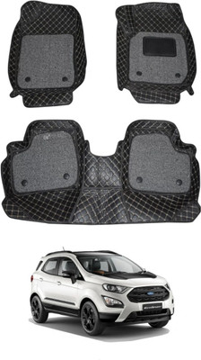 TOFIT ENTERPRISE Leatherite 7D Mat For  Ford Ecosport(Black)