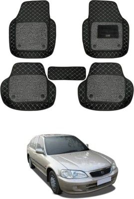 RKPSP Leatherite 7D Mat For  Honda City(Black)