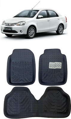 arneja trading company Polyutherine 3D Mat For  Toyota Etios(Black)