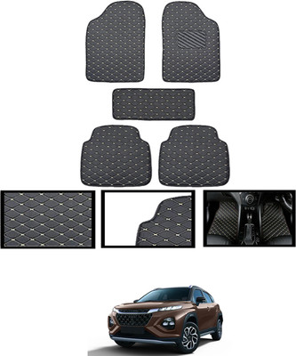 CCMM Leatherite Standard Mat For  Maruti Fronx(Black)