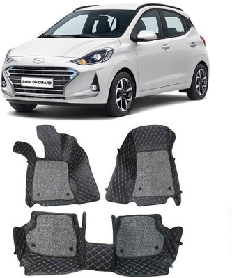 FF TRADERS Leatherite 7D Mat For  Hyundai Grand i10 Nios(Black)