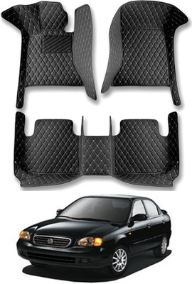 STYLE CHOICE Leatherite 7D Mat For  Maruti Suzuki Baleno(Black)