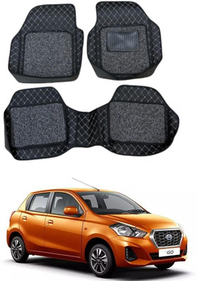 arneja trading company Leatherite 7D Mat For  Datsun Go(Black)
