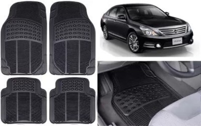 JVG PVC, Rubber Standard Mat For  Nissan Teana(Black)