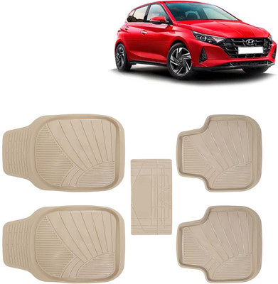 Kingsway PVC Tray Mat For  Hyundai i20(Beige)