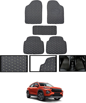 CCMM Leatherite Standard Mat For  Toyota Universal For Car(Black)