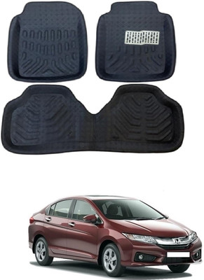 ROSHNEER ENTERPRISES PVC 3D Mat For  Honda City(Black)