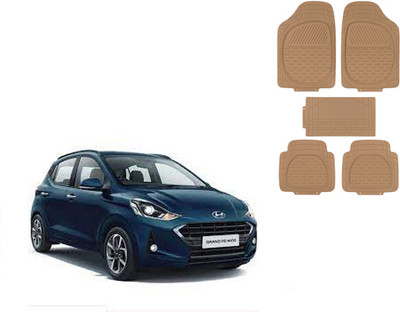 Autorepute Rubber Standard Mat For  Hyundai Grand i10 Nios(Beige)