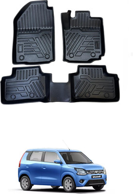ARNEJA TPV 9D Mat For  Maruti Suzuki WagonR(Black)