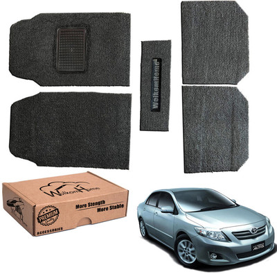 WolkomHome PVC Standard Mat For  Universal For Car(Black)