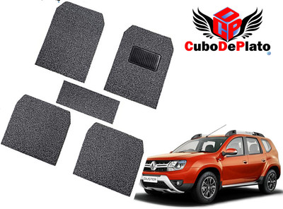 CuboDePlato PVC, Nylon Standard Mat For  Renault Duster(Grey)