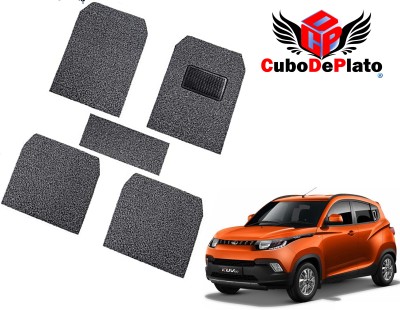 CuboDePlato PVC, Nylon Standard Mat For  Mahindra KUV 100(Grey)