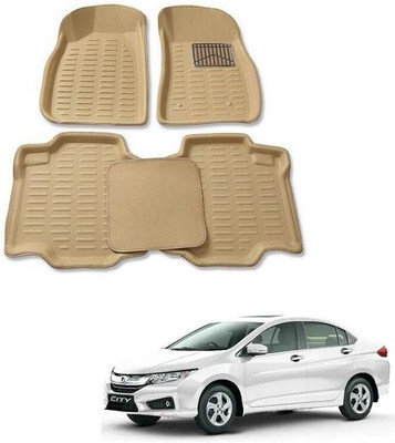 arneja trading company Polyutherine 3D Mat For  Honda City i-Vtec(Beige)