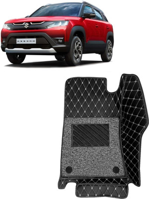 VIAZ VENTURES Leatherite 7D Mat For  Maruti Vitara Brezza(Black)