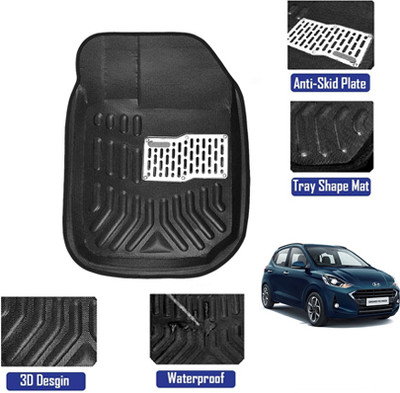 MATIES Plastic 3D Mat For  Grand i10 Nios(Black)