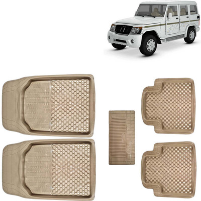 Kingsway PVC Tray Mat For  Mahindra Bolero(Beige)