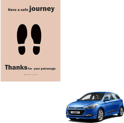 SEMAPHORE Paper Disposable Paper Mat For  i20(Brown)