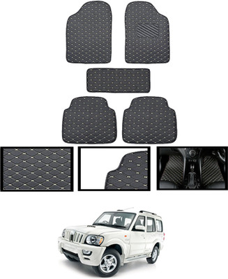 MATIES Leatherite Standard Mat For  Mahindra Scorpio(Black)