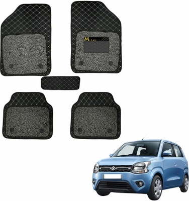 Mecarnic Leatherite 7D Mat For  Maruti Suzuki WagonR(Black)