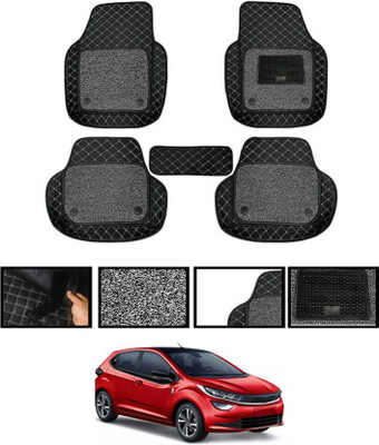 zplus Leatherite 7D Mat For  Tata Altroz(Black)