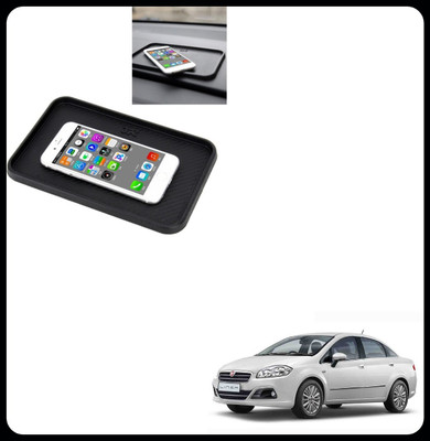 SEMAPHORE PVC Tray Mat For  Fiat Linea(Black)