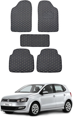MATIES Leatherite Standard Mat For  Volkswagen Polo(Black)