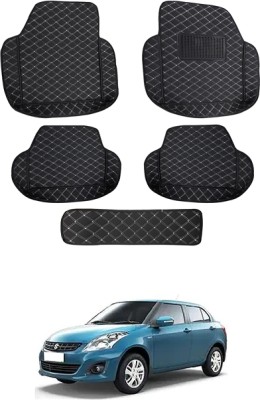 RKPSP Leatherite 7D Mat For  Nissan Sunny(Black)