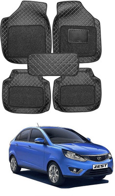 arneja trading company Leatherite 7D Mat For  Tata Zest(Black)