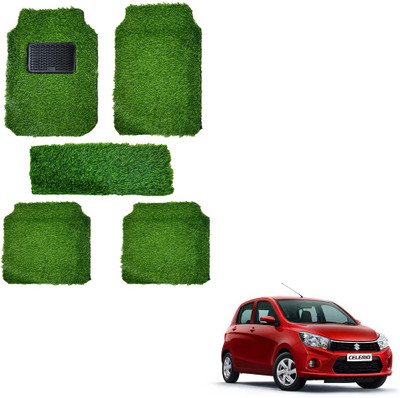 Oshotto Rubber, Plastic Standard Mat For  Maruti Suzuki Celerio(Green)
