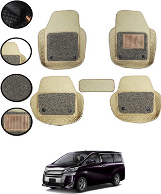 monolive Leatherite Tray Mat For  Toyota Vellfire(Beige)