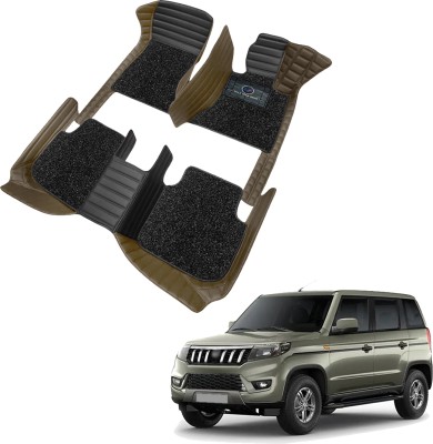 AutoFurnish Leatherite 9D Mat For  Mahindra Bolero Neo(Black, Maroon)