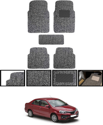 MATIES PVC Standard Mat For  Toyota Etios(Black)