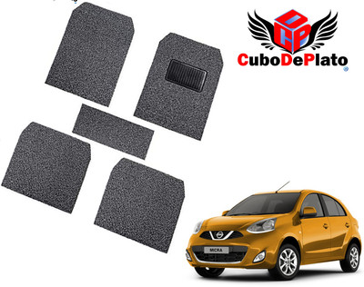 CuboDePlato PVC, Nylon Standard Mat For  Nissan Micra(Grey)