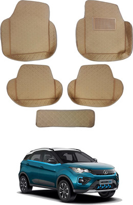 AYW Leatherite 7D Mat For  Tata Nexon(Beige)