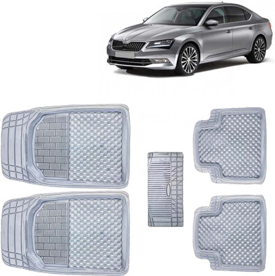 Kingsway PVC Tray Mat For  Skoda Superb(Clear)