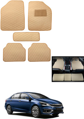 MATIES Leatherite Standard Mat For  Maruti Suzuki Ciaz(Beige)