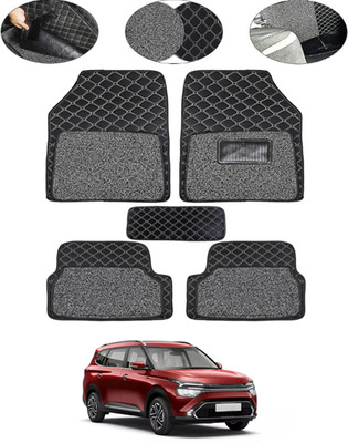 MSNP Leatherite 7D Mat For  Kia Universal For Car(Black)