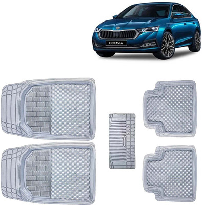 Kingsway PVC Tray Mat For  Skoda Octavia(Clear)