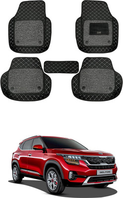 MATIES Leatherite 7D Mat For  Mercedes Benz Universal For Car(Beige)