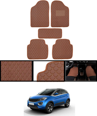 CCMM Leatherite Standard Mat For  Tata Nexon(Brown)