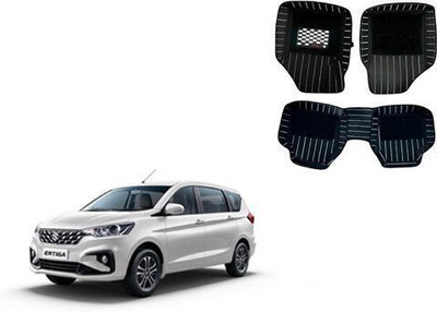 Autorepute PVC 9D Mat For  Maruti Suzuki Ertiga(Black)