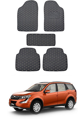 MATIES Leatherite Standard Mat For  Mahindra Universal For Car(Black)