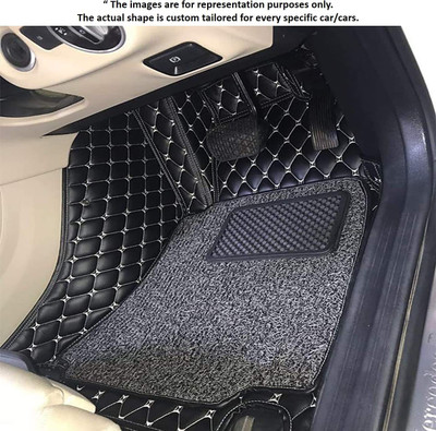 Uneestore Leatherite 7D Mat For  Maruti Grand i10 Nios(Black)