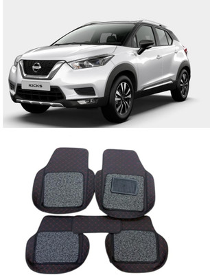 ARNEJA Leatherite 7D Mat For  Nissan KICKS(Red, Black)
