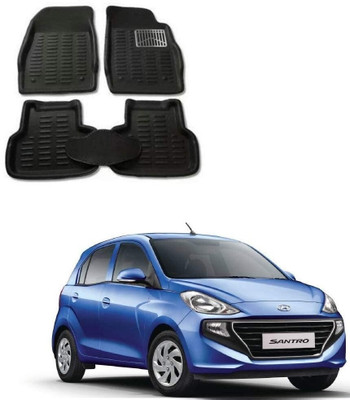 Carigiri Polyutherine 3D Mat For  Hyundai Santro(Black)