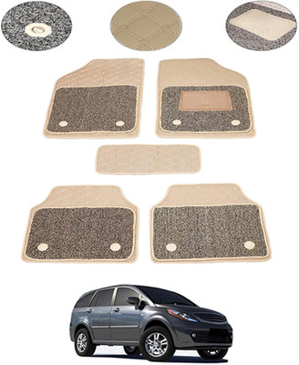 MSNP Leatherite 7D Mat For  Tata Aria(Beige)